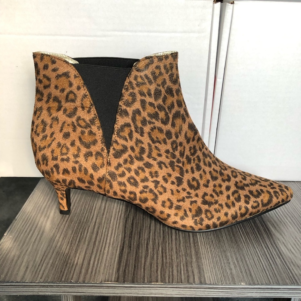 Lane Bryant Leopard Bootie